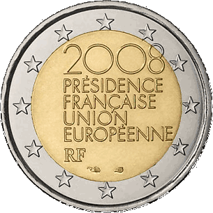 2 EURO 2008	EU-voorzitter	UNC Frankrijk